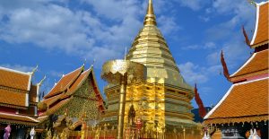Chiang Mai Wat Prha That Doi
