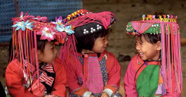 Kinder aus Chiang Mai