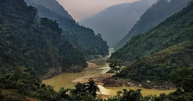 Delta Mae Taeng und Mae Cham Flüsse