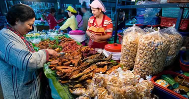Markt in Mae Hong Son