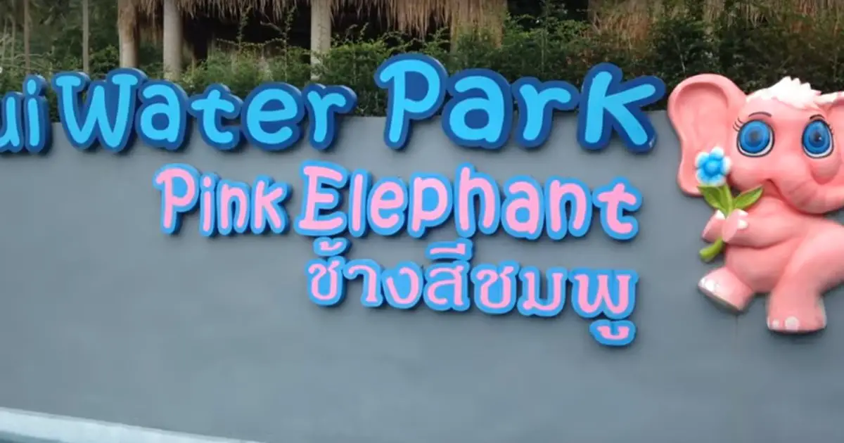 Der Pink Elephant Samui Water Park