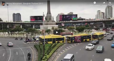 Videos Victory Monument Siegesdenkmal in Bangkok