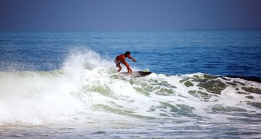 Surfing Thailand