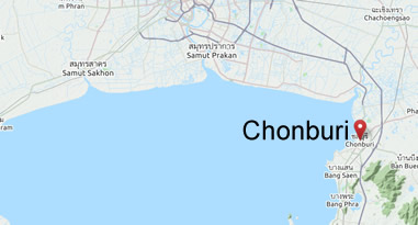 Anreise Karte Chonburi