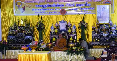 Ehrerbietung Mönch Thailand
