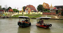 Wat Ayutth am Fluss in Lopburi
