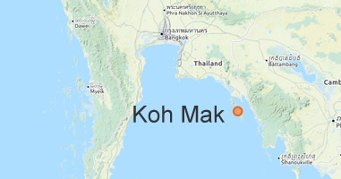Karte Anreise Koh Mak